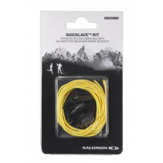 Tkaničky Salomon Quicklace žluté