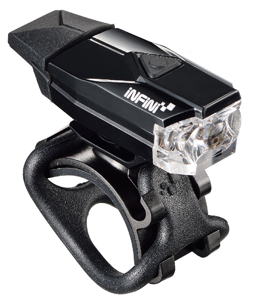 světlo INFINI Mini Lava přední 2LED black 4fce,USB dobíjecí