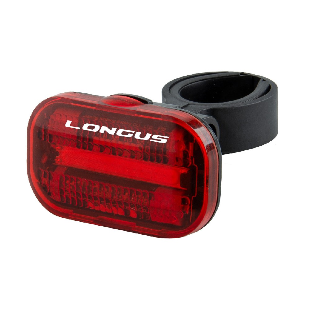 blikačka LONGUS zadní Cob 15LED/2f 20Lm + baterie