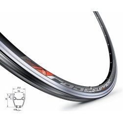 Ráfek MACH 700C Road runner 36 černý