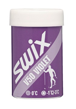 vosk SWIX V50 45g stoupací fialový 0°C