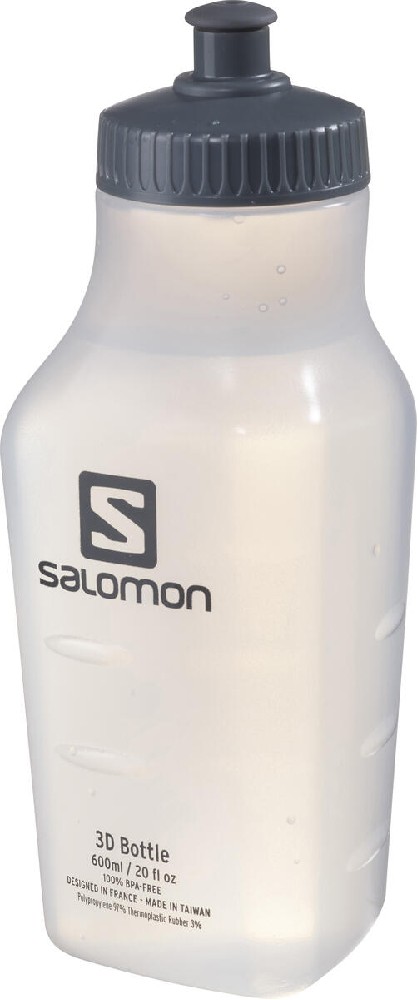 láhev Salomon 3D 600ml white translucent 20/21