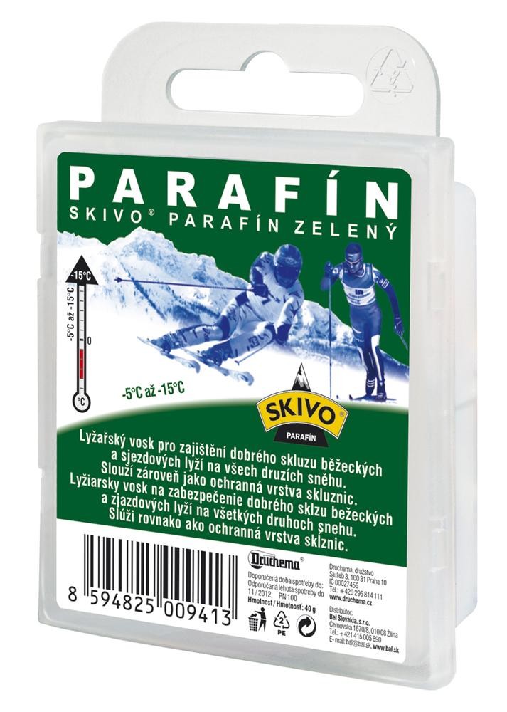 vosk SKIVO parafín zelený 40g