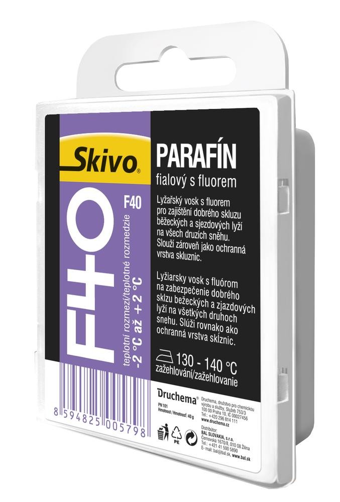 vosk SKIVO parafín fialový F40 40g